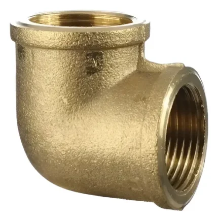 Codo HH 1" BRONCE AGUA
