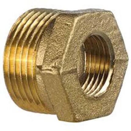 Buje reducción 3/4 x 1/2 BRONCE AGUA